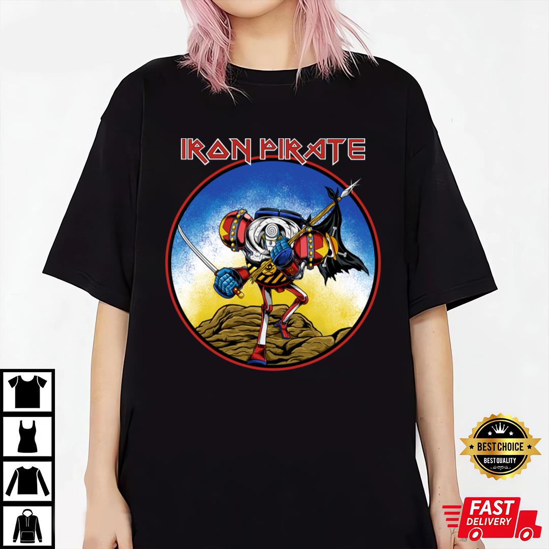 Iron Pirate Vintage Iron Maiden T-shirt
