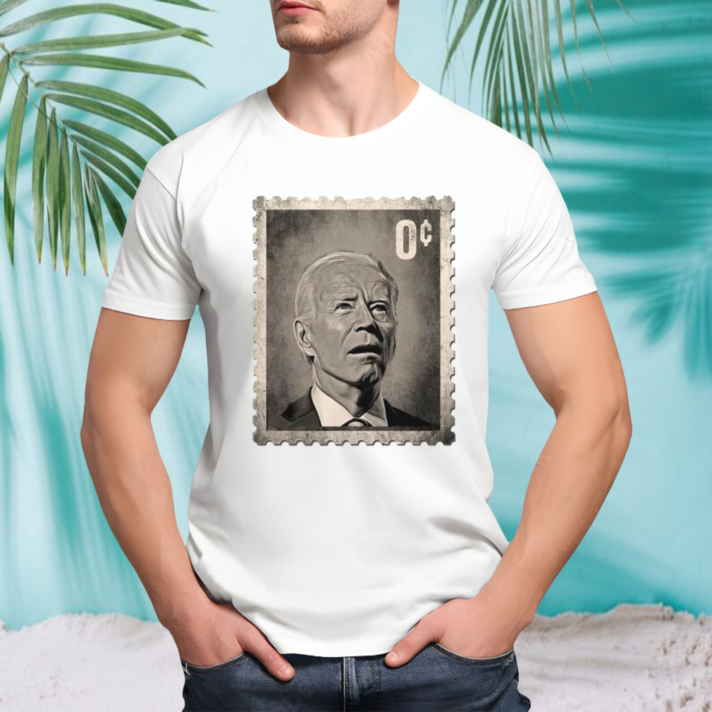 Scott Adams new usps Joe Biden commemorative stamp shirt