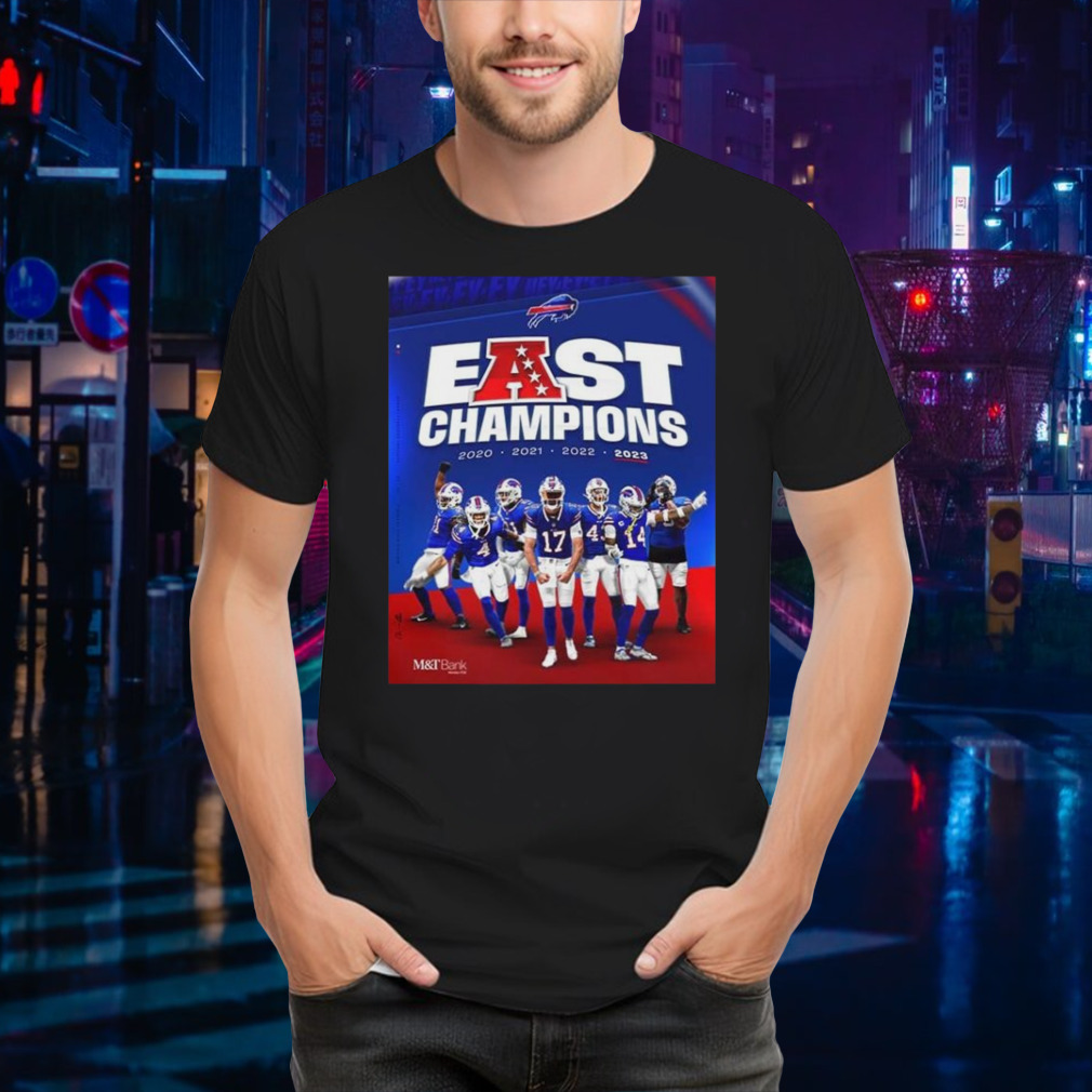 Buffalo Bills AFC East Champions 2020-2023 Shirt