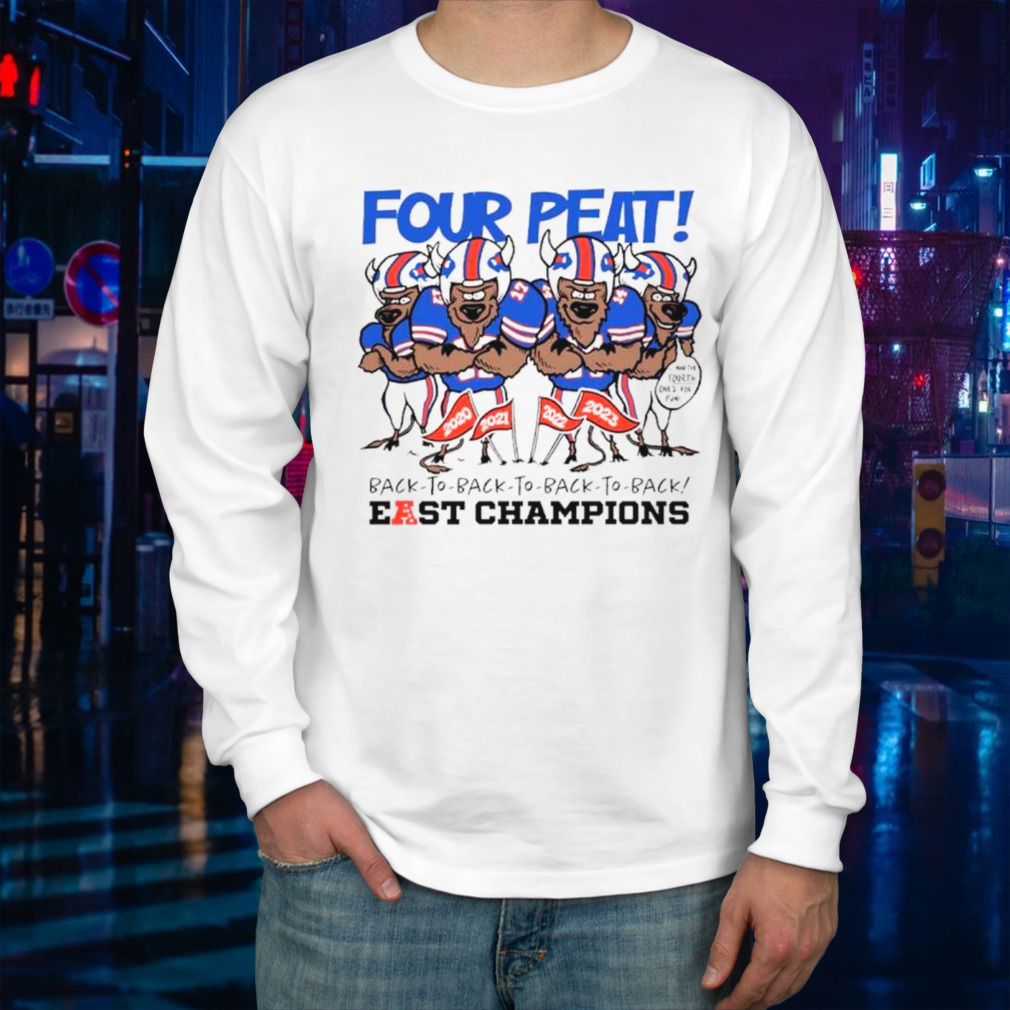 Buffalo Bills Four Peat East Champions shirt