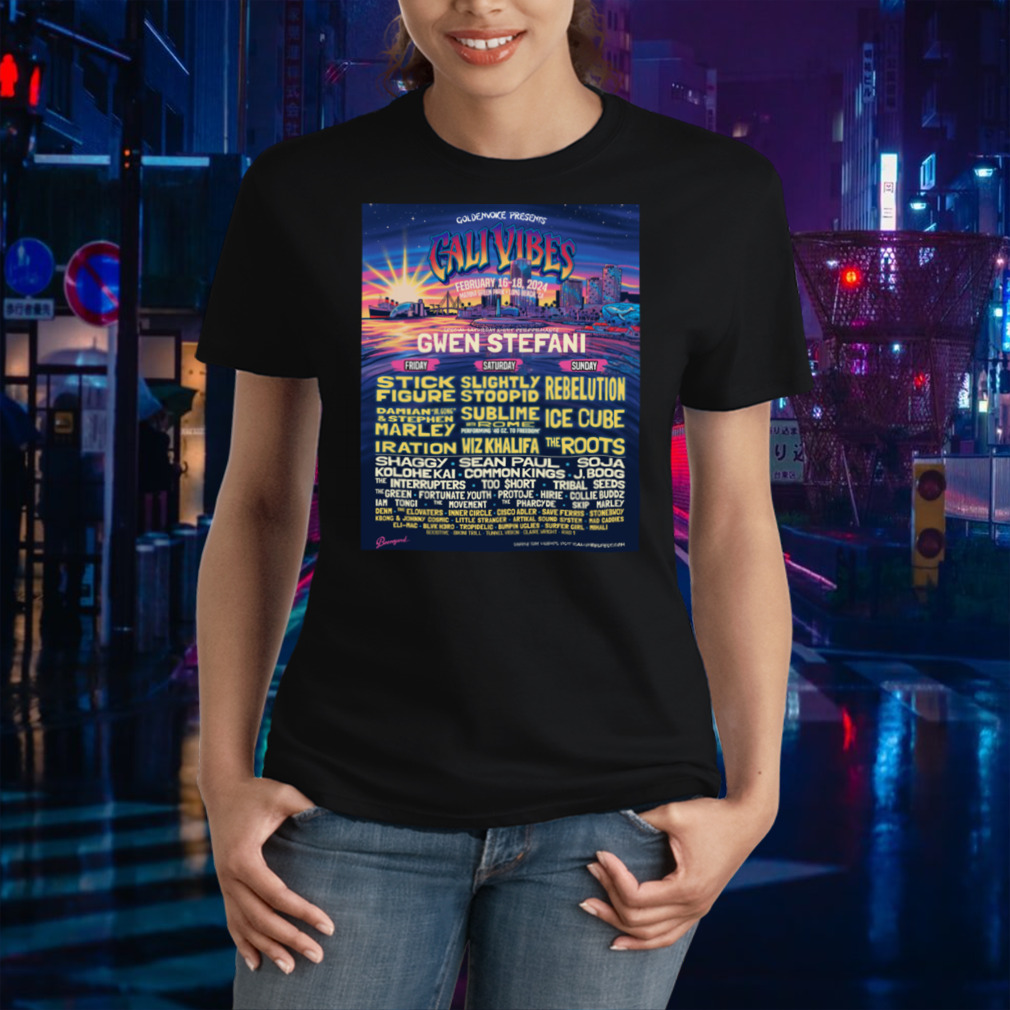 Cali Vibes 2024 poster shirt Trend Tee Shirts Store