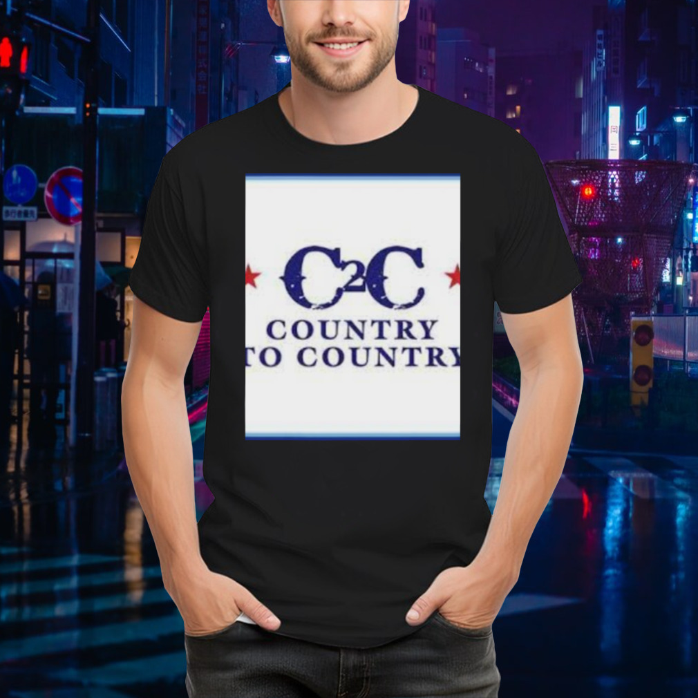 Country To Country Amsterdam 2024 poster shirt