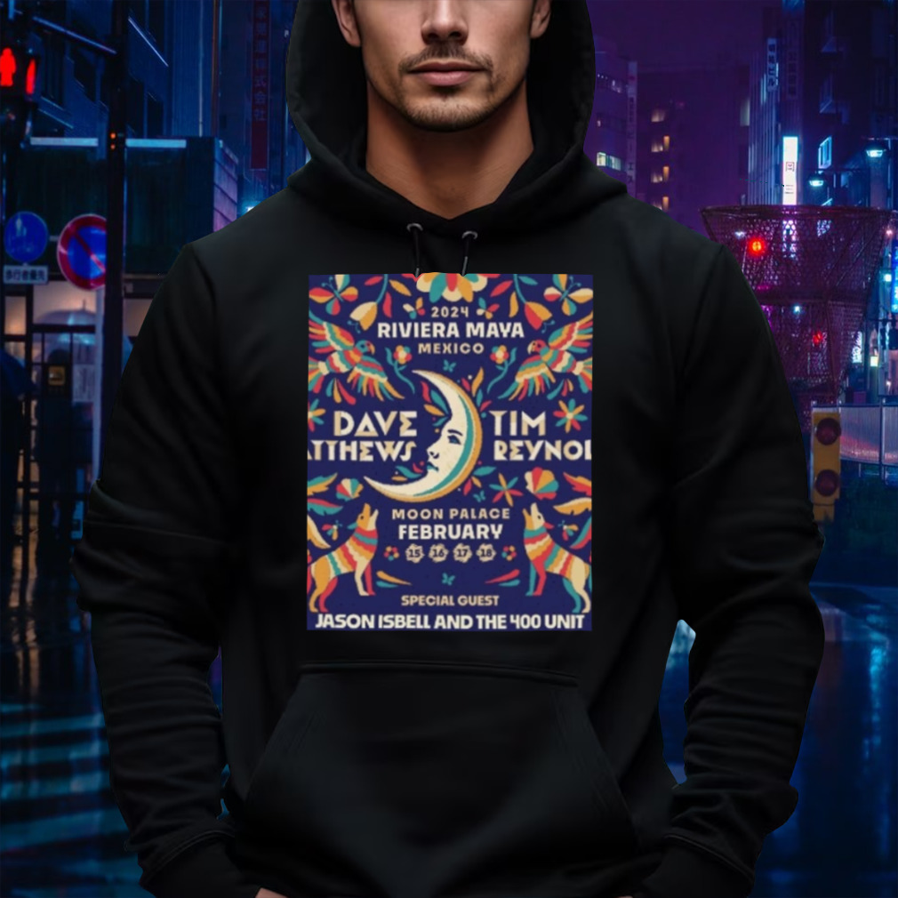 Dave Matthews and Tim Reynolds Riviera Maya 2024 poster shirt Trend