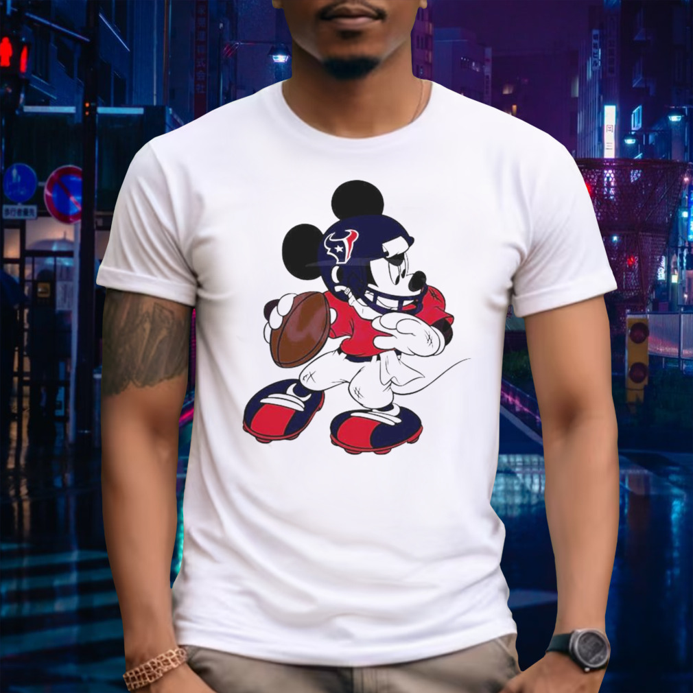 Texans Nfl Mickey Mouse 2024 T-shirt