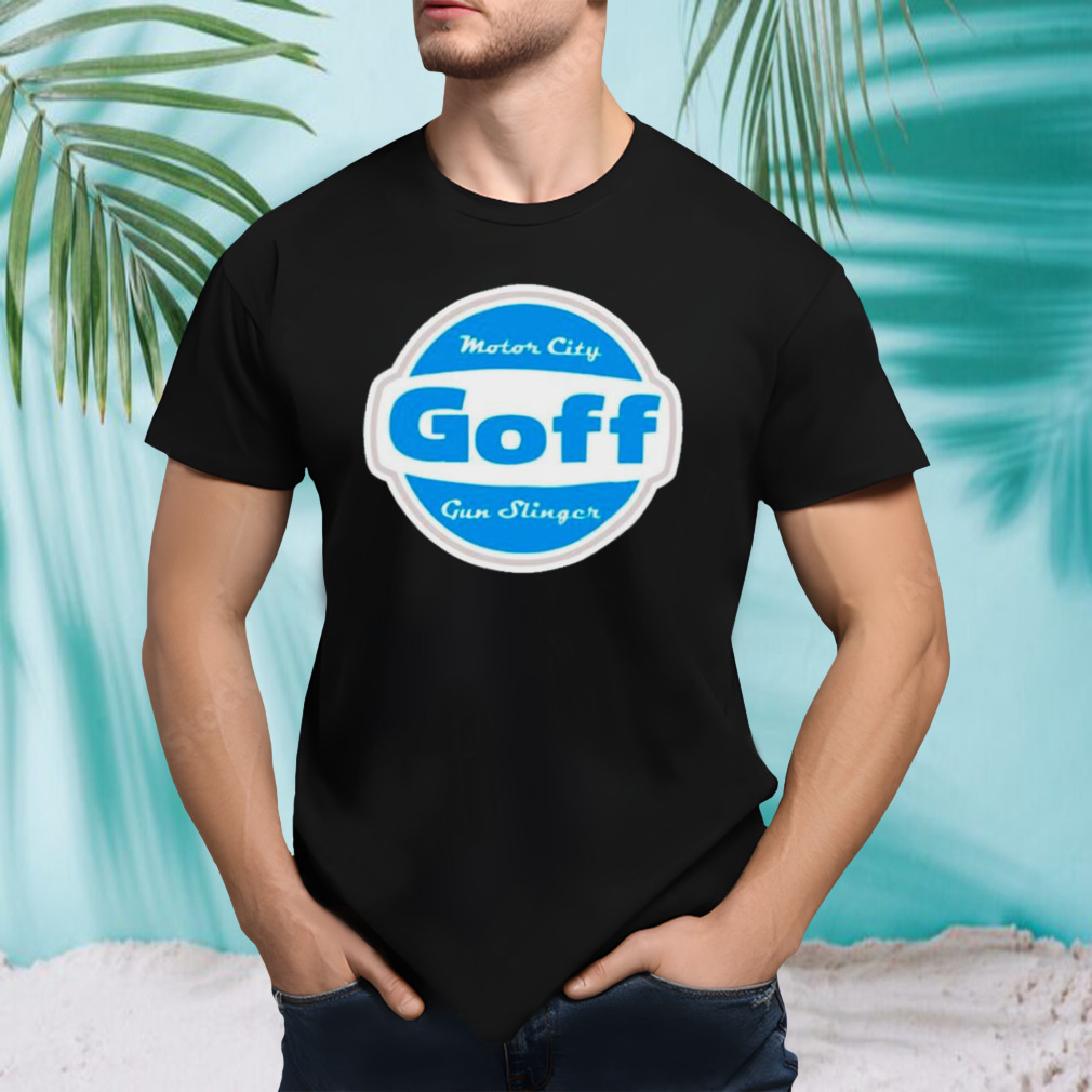 Motor city goff gun slinger shirt