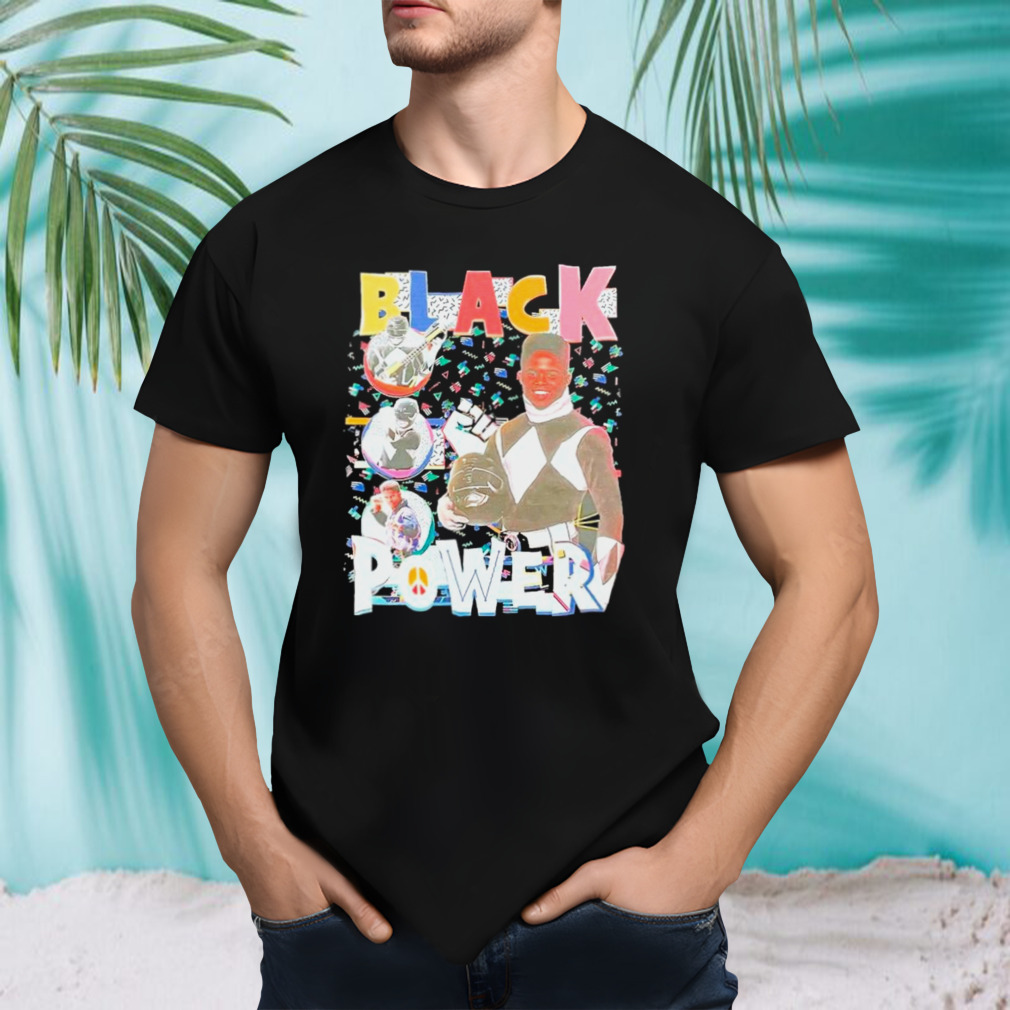 Walter Jones Black Power Ranger Shirt