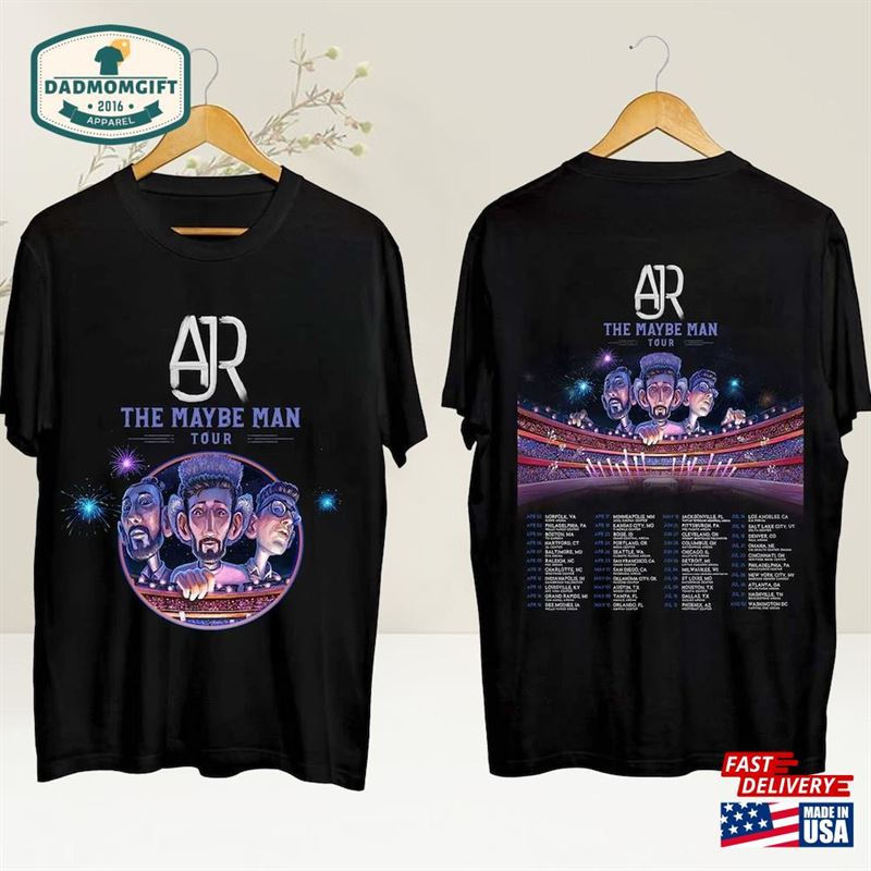 Ajr The Maybe Man Tour 2024 Shirt Band Fan Concert T-Shirt Sweatshirt