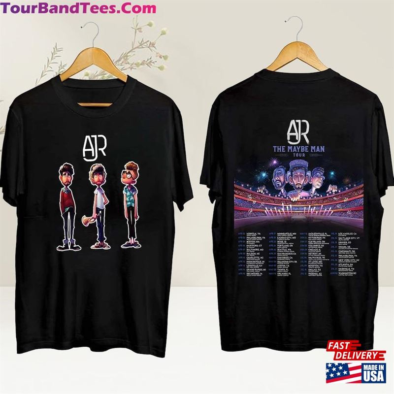 Ajr The Maybe Man Tour 2024 Shirt Band Fan Sweatshirt Concert Hoodie - TourBandTees