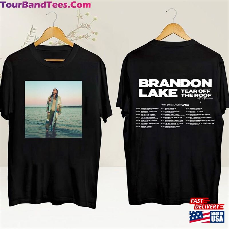 Brandon Lake Tear Off The Roof Tour 2024 T-Shirt Fan Gift Shirt Concert For Hoodie Classic - TourBandTees