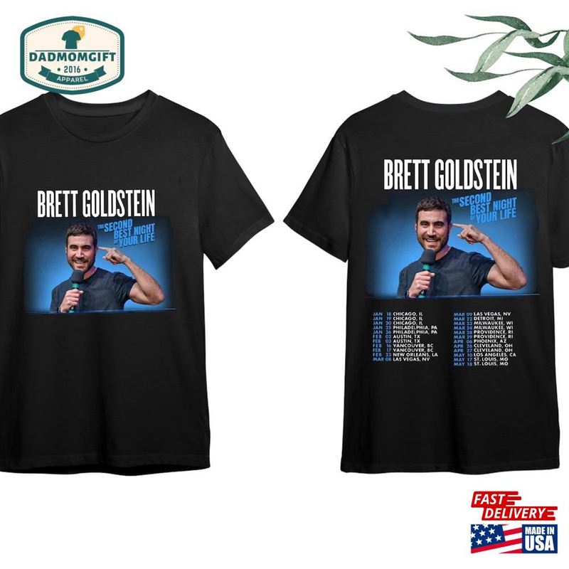 Brett Goldstein 2024 Tour Shirt Fan Hoodie Unisex