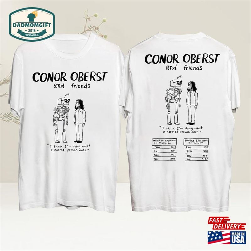 Conor Oberst And Friends 2024 Tour Shirt Fan Concert Sweatshirt T-Shirt