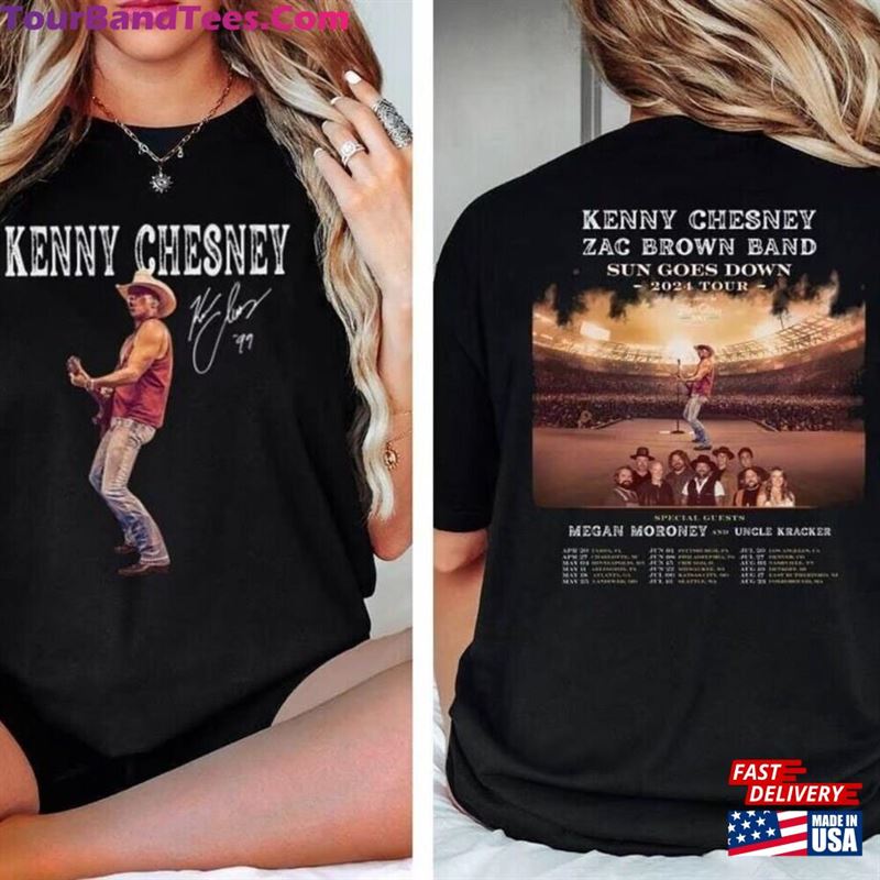 Kenny Chesney Sun Goes Down 2024 Tour Shirt Classic Sweatshirt - TourBandTees