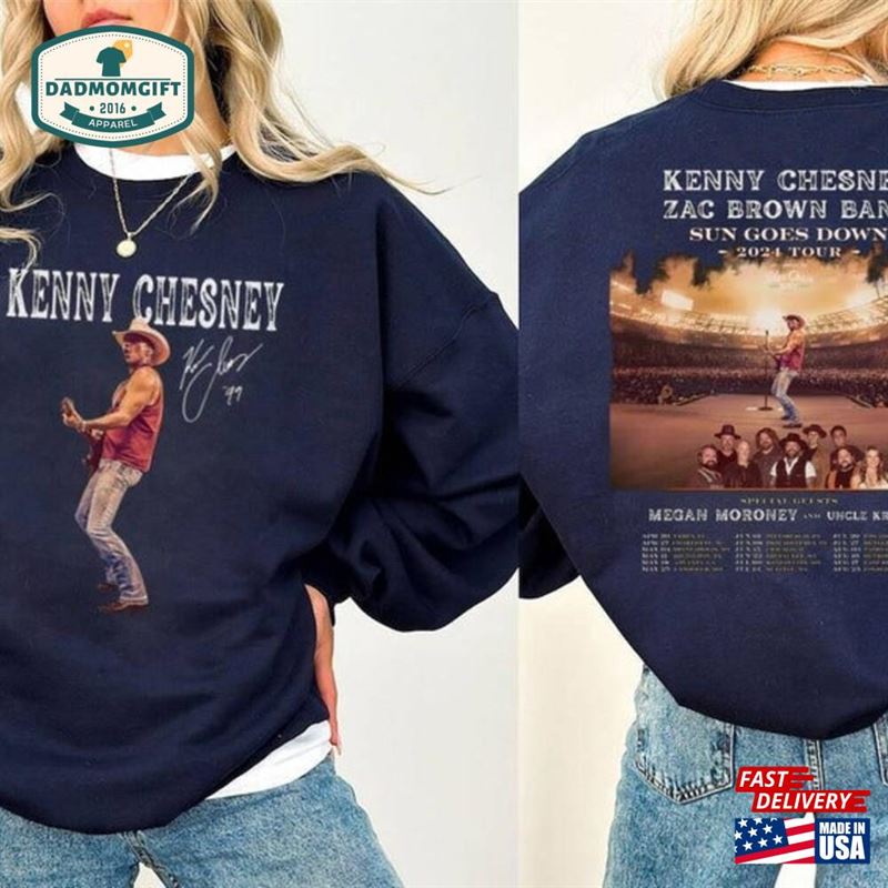 Kenny Chesney Sun Goes Down 2024 Tour Shirt Country Music Unisex T-Shirt