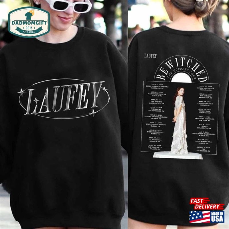 Laufey The Bewitched Tour 2024 Shirt Merch Fan Gift T-Shirt Sweatshirt