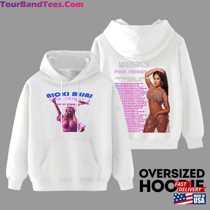 Nicki Minaj Pink Friday 2 Gag City World Tour 2024 Shirt Sweatshirt Classic - TourBandTees