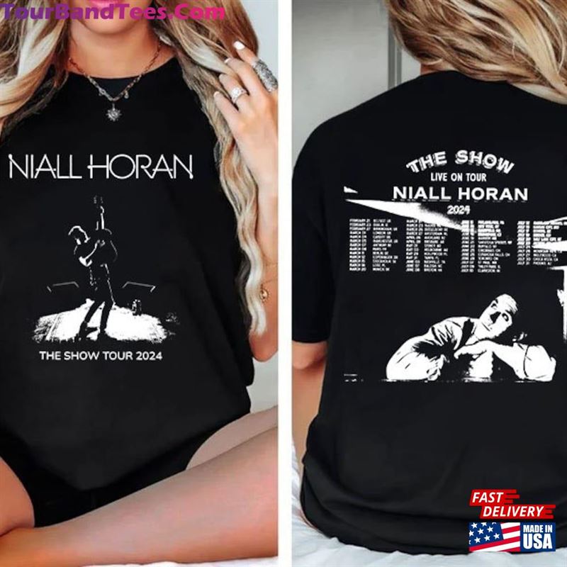 The Show Niall Horan Tracklist Graphic Shirt Live On Tour 2024 Hoodie Classic - TourBandTees