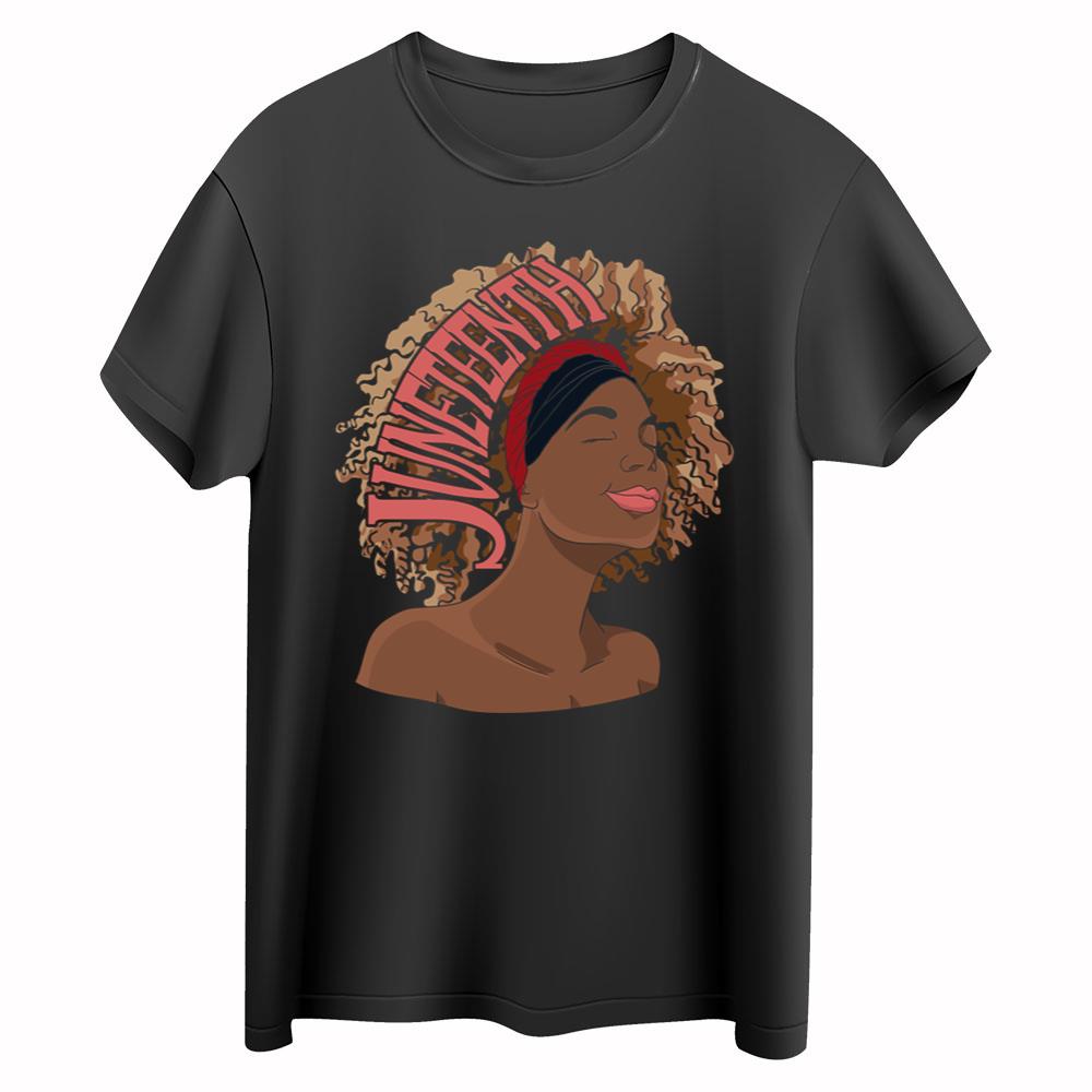 USA Freedom Black History African American Women Juneteenth T-Shirt
