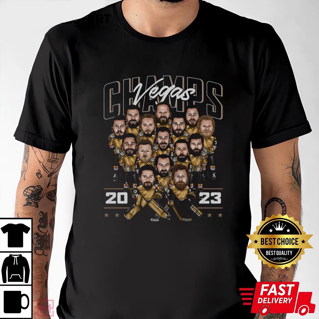 Vegas Hockey Champions 2023 T-Shirt