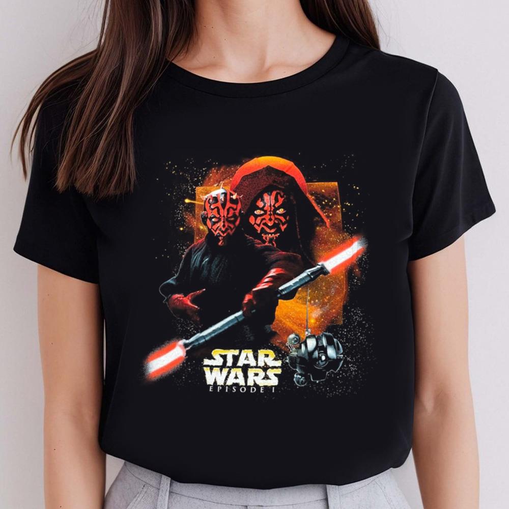 Vintage 1998 Medium Star Wars Episode 1 Darth Maul Sith Single Stitch T-Shirt