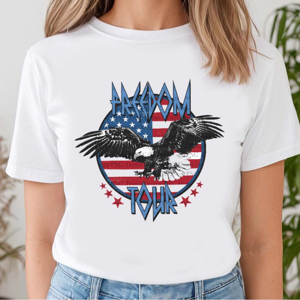Vintage 4th Of July, Eagle Freedom T-Shirt, Happy Independence Day