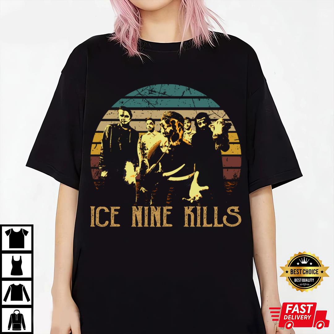 Vintage American Heavy Metal Ice Nine Kills Band Lover Gifts T-Shirt