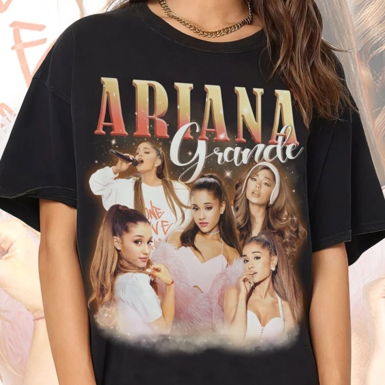 Vintage Ariana Grande Graphic T-Shirt Ariana Grande Gift