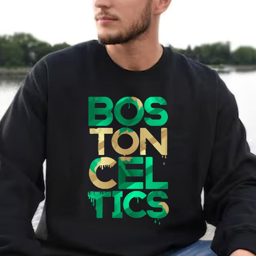 Vintage Boston Celtics Long Sleeve T-Shirt