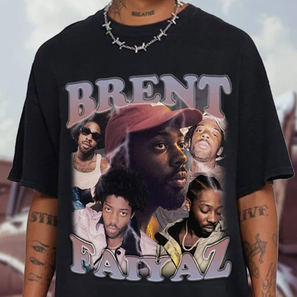 Vintage Brent Faiyaz Hip Hop T-Shirt