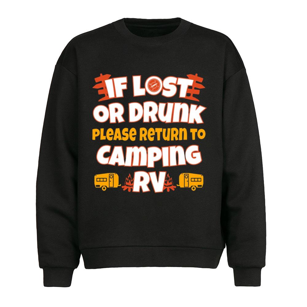 Vintage Camping Life RV T-Shirt Funny Camp Mountains