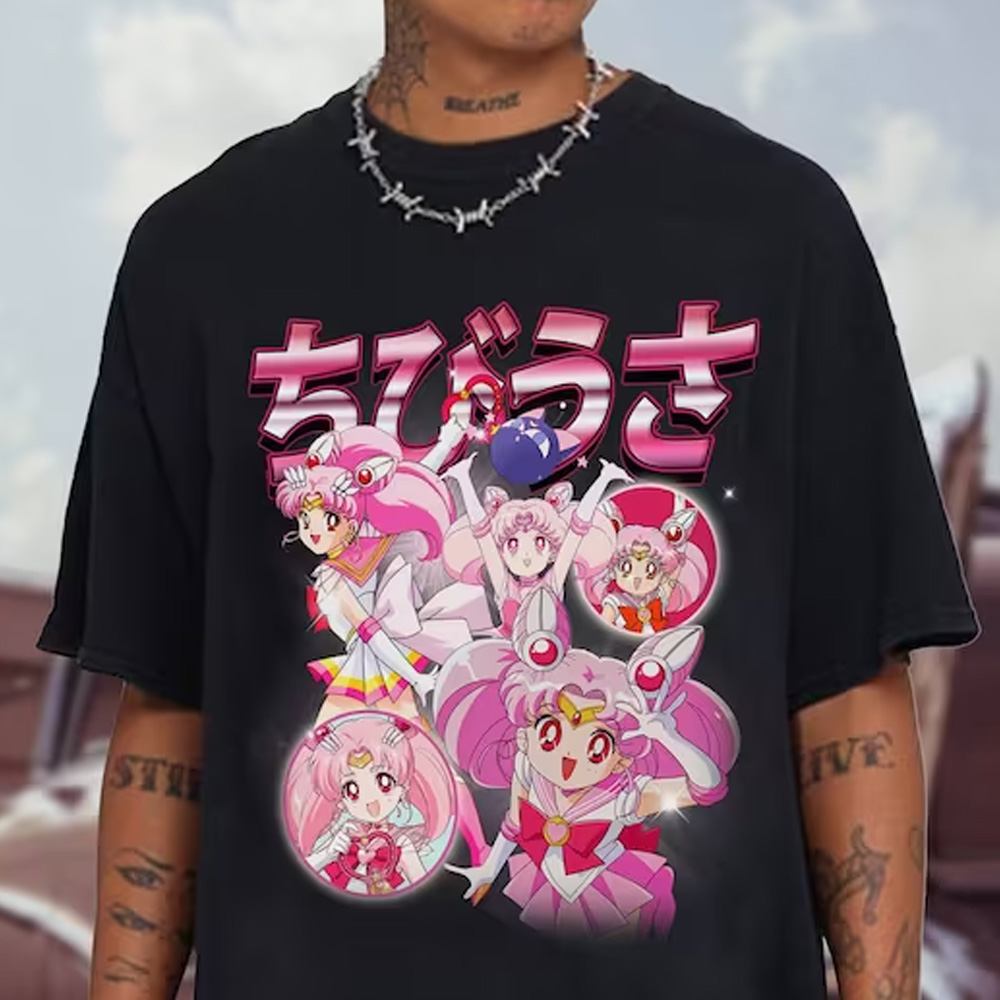 Vintage Chibiusa Sailor Moon Anime T-Shirt