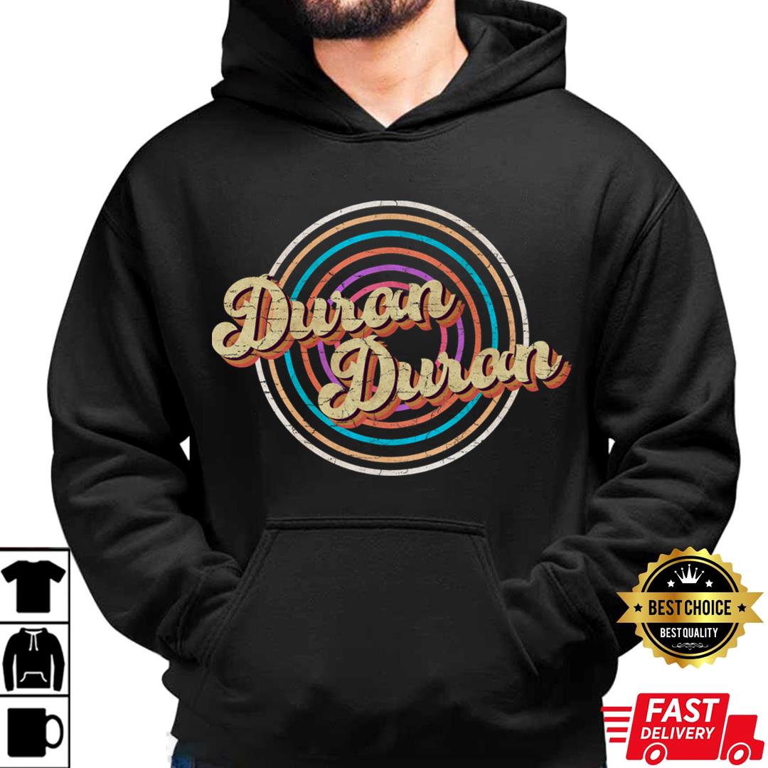 Vintage Circle Line Color Duran Duran T-shirt