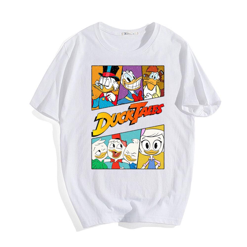 Vintage Disney Ducktales Group Panels Retro Ducktales T-Shirt