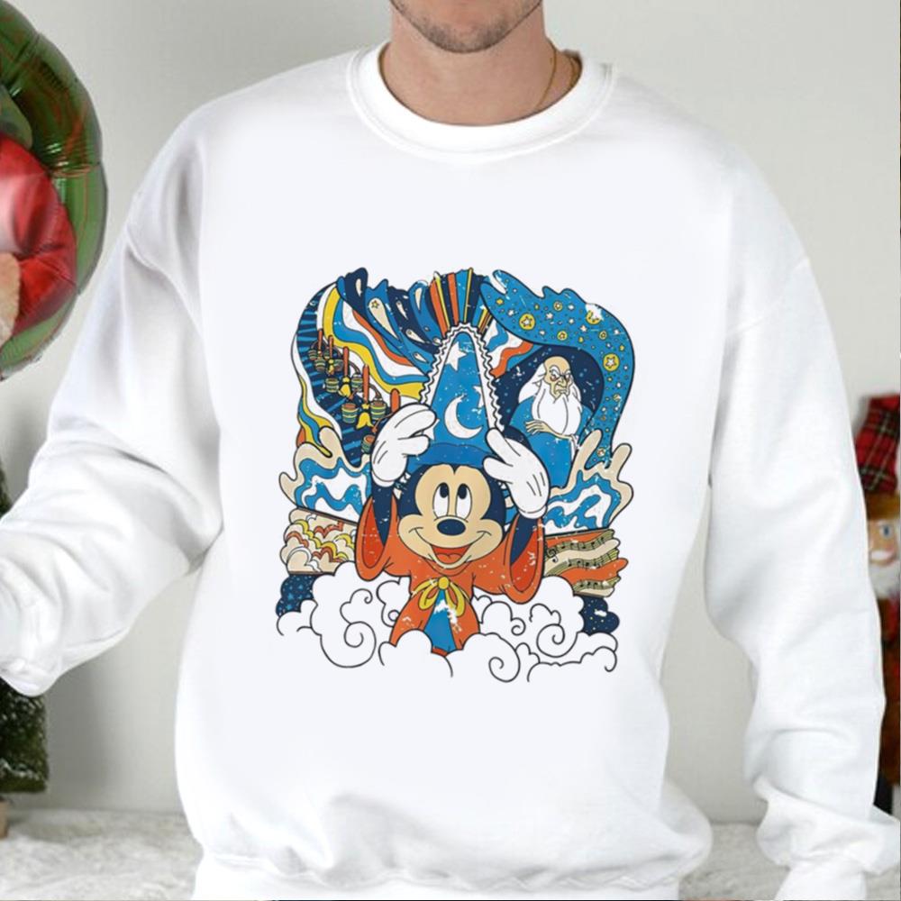 Vintage Disney Magical Mickey Shirt, Fantasia Sorcerer Mickey Shirt,Mickey and Friends Shirt