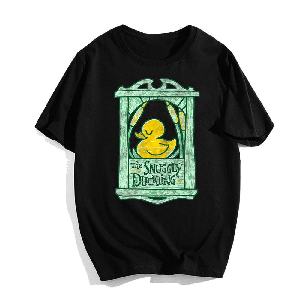 Vintage Disney Tangled The Snuggly Duckling Sign T-Shirt