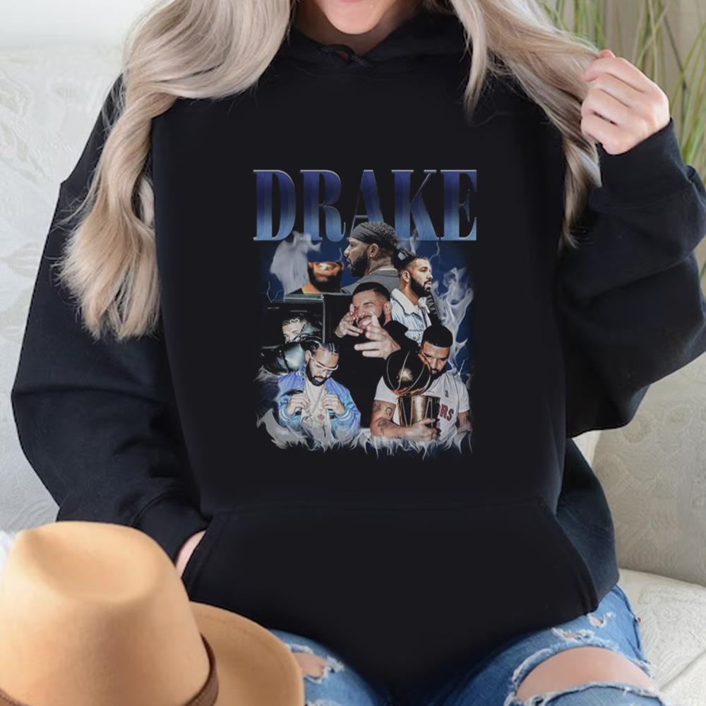 Vintage Drake Bootleg Drizzy T-Shirt, Hip hop RnB Shirt, Drake Champaign Papi Crewneck Shirt