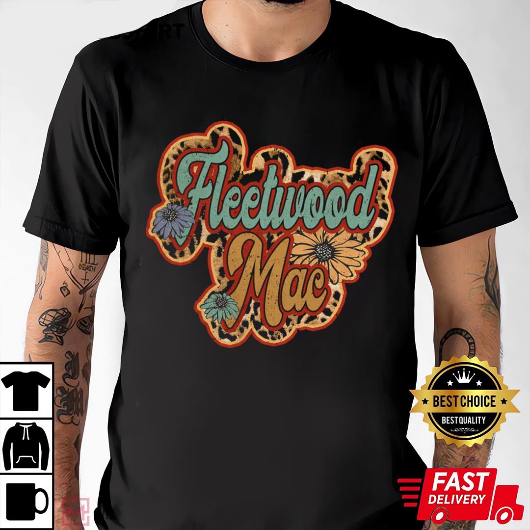 Vintage Fleetwood Proud Name Mac Personalized Birthday Retro T-Shirt