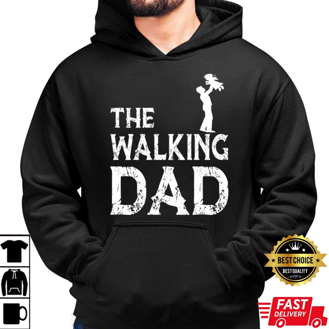 Vintage Gift For Dad, The Walking Dad T-shirt