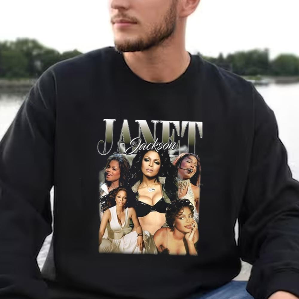 Vintage Janet Jackson Shirt, Janet Jackson T-Shirt