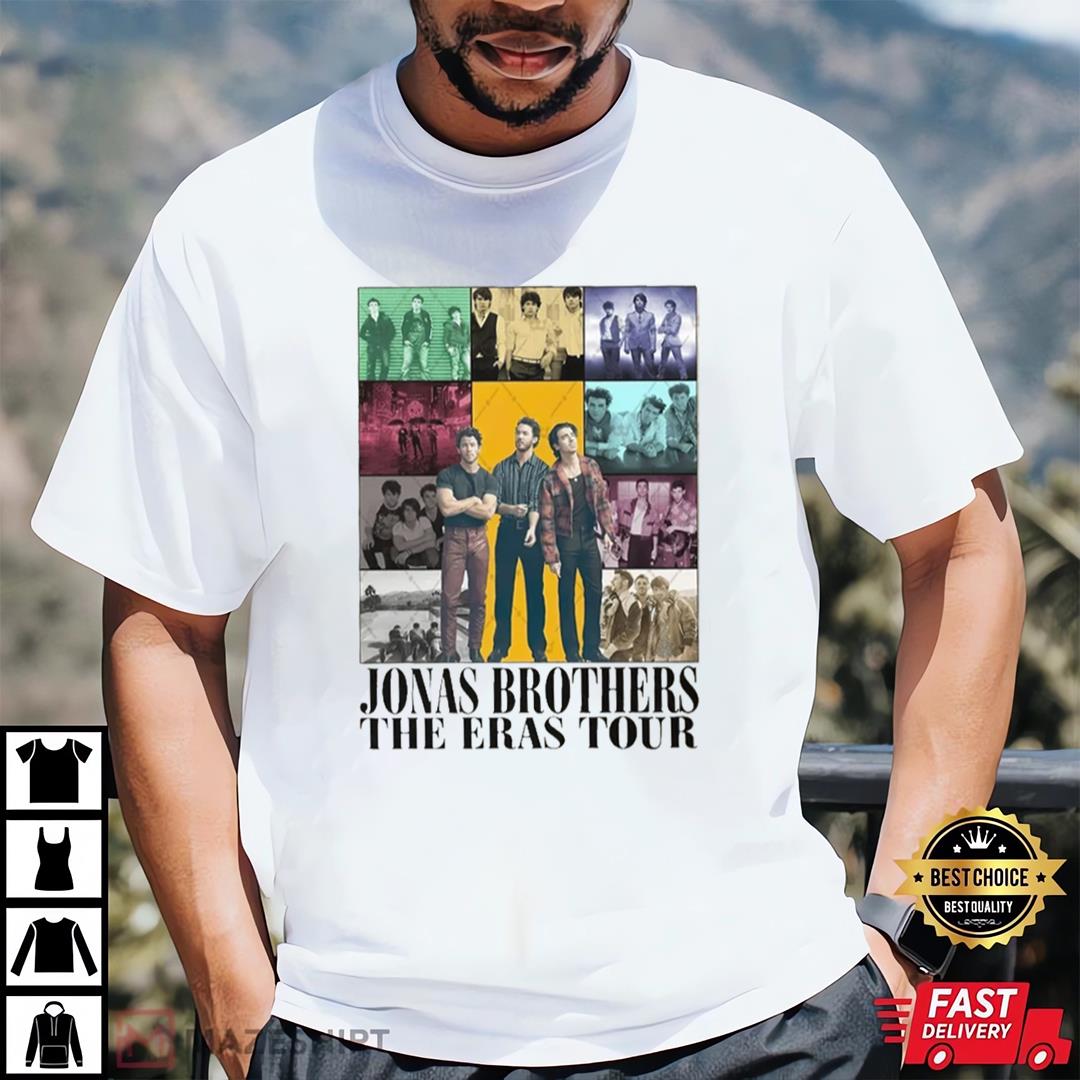 Vintage Jonas Brothers Eras Tour T-Shirt, Music Shirt