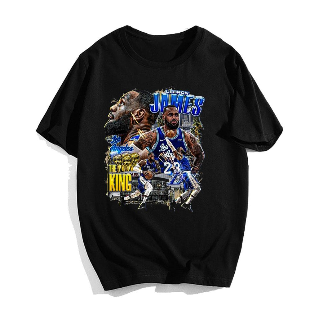 Vintage King Lebron James Basketball Sport T-Shirt