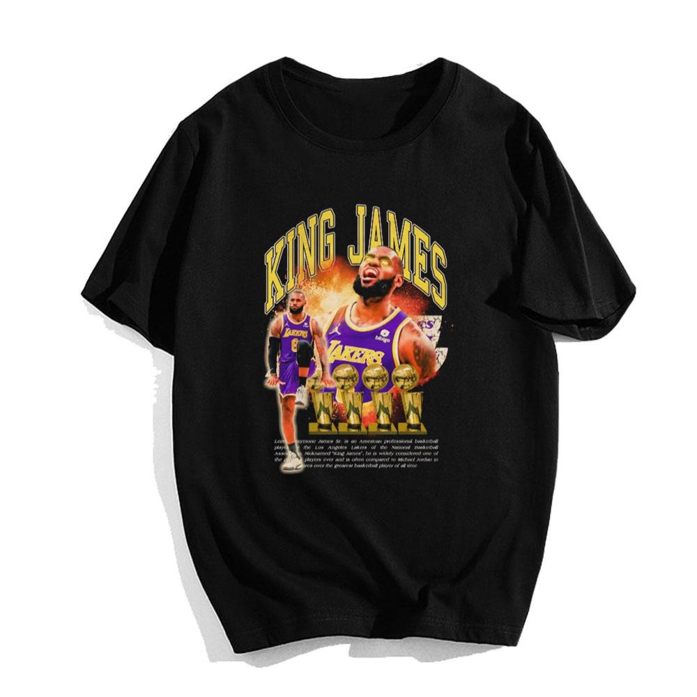 Vintage Lebron James Los Angeles Lakers T-shirt