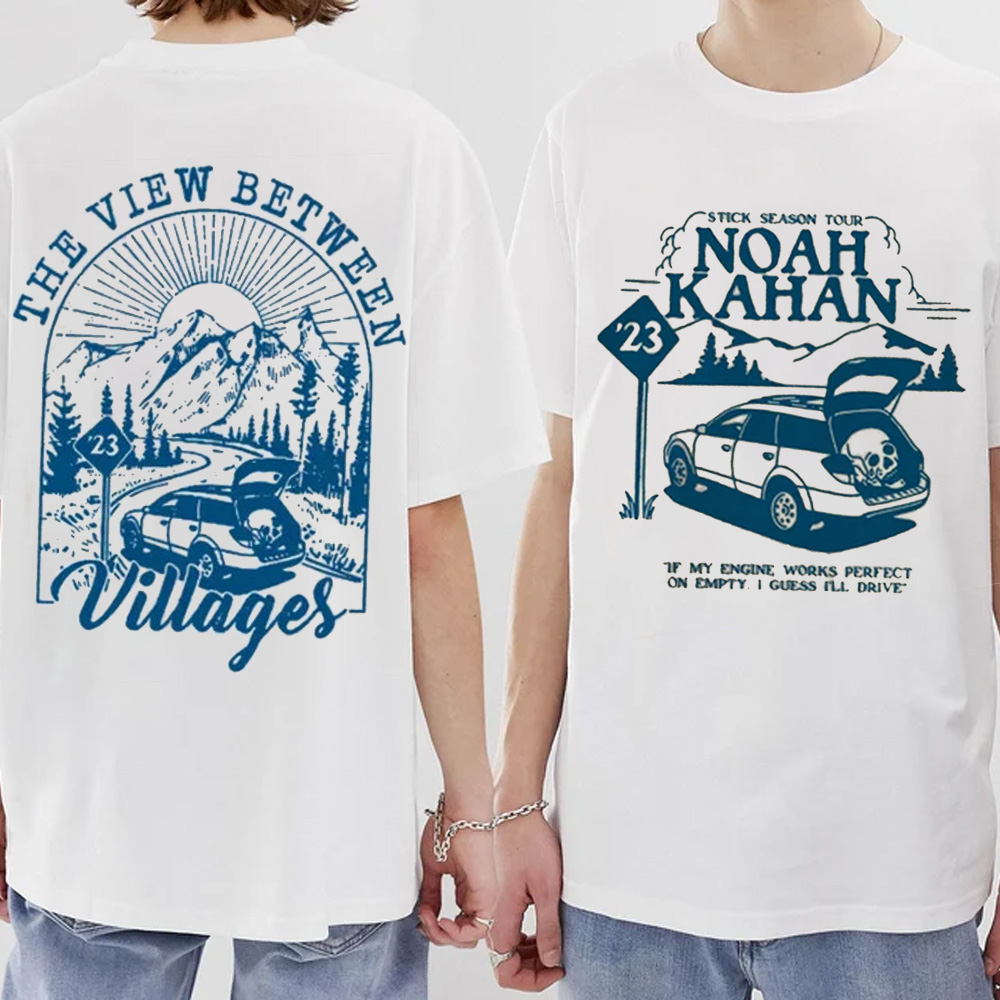 Vintage Noah Kahan Stick Season 2023 Tour Tee, Noah Kahan Folk Pop Music Shirt, Noah Kahan Tour 2023 Illustrated Album