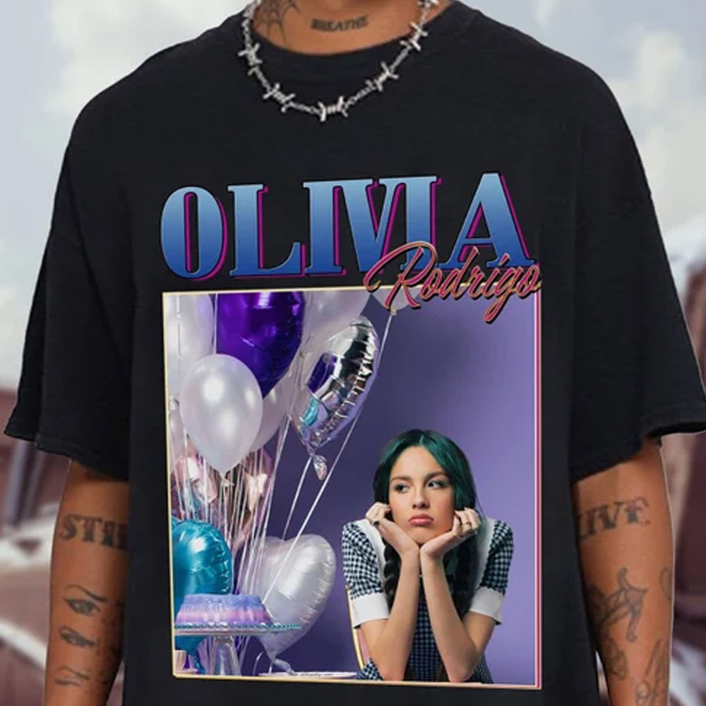 Vintage Olivia Rodrigo Album T-Shirt