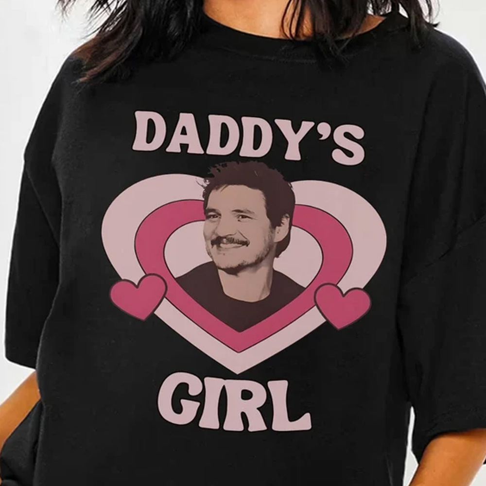 Vintage Pedro Pascal Daddy Girl T-Shirt