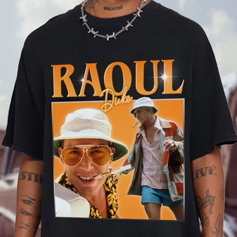 Vintage Raoul Duke T-Shirt Fear and Loathing in Las Vegas Shirt