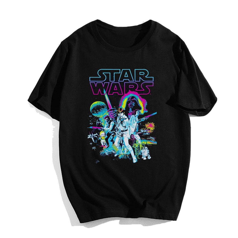 Vintage Star Wars Disney Star Wars Cartoon Star Wars T-Shirt