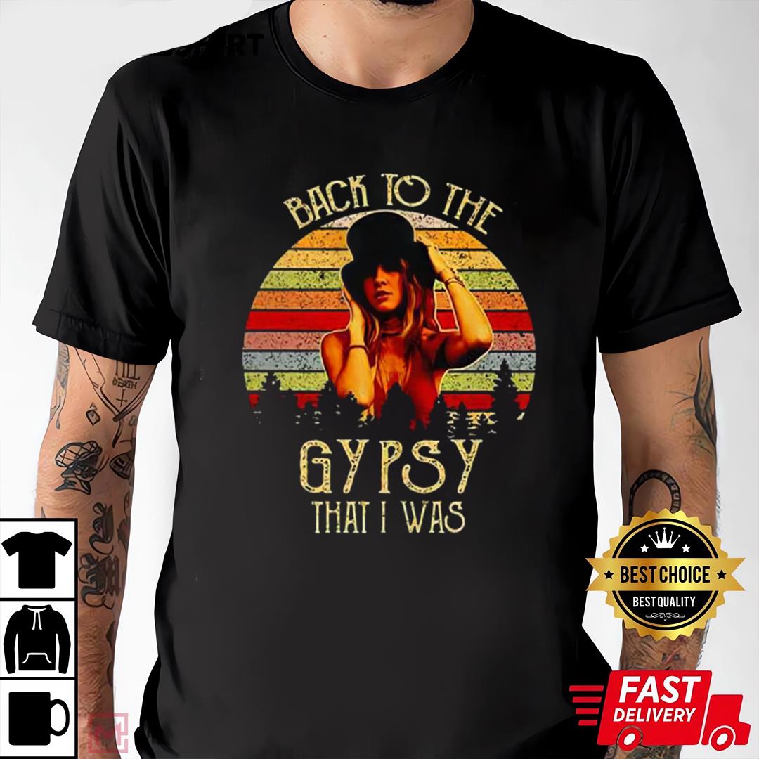 Vintage Stevie Nicks Back To The Gypsy T-shirt