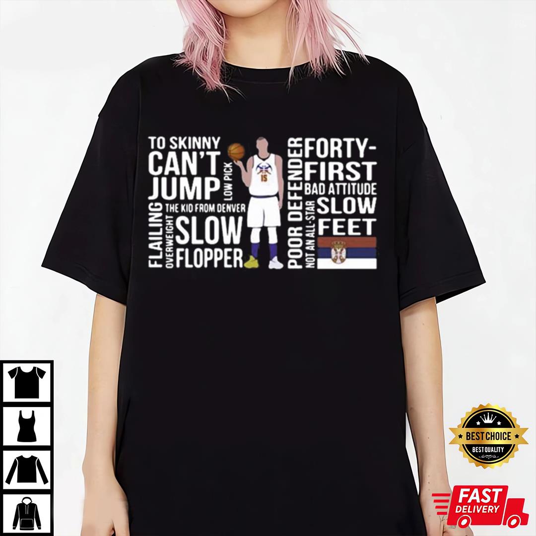 Jokic T Shirt 2023 Nba Championship T-shirt