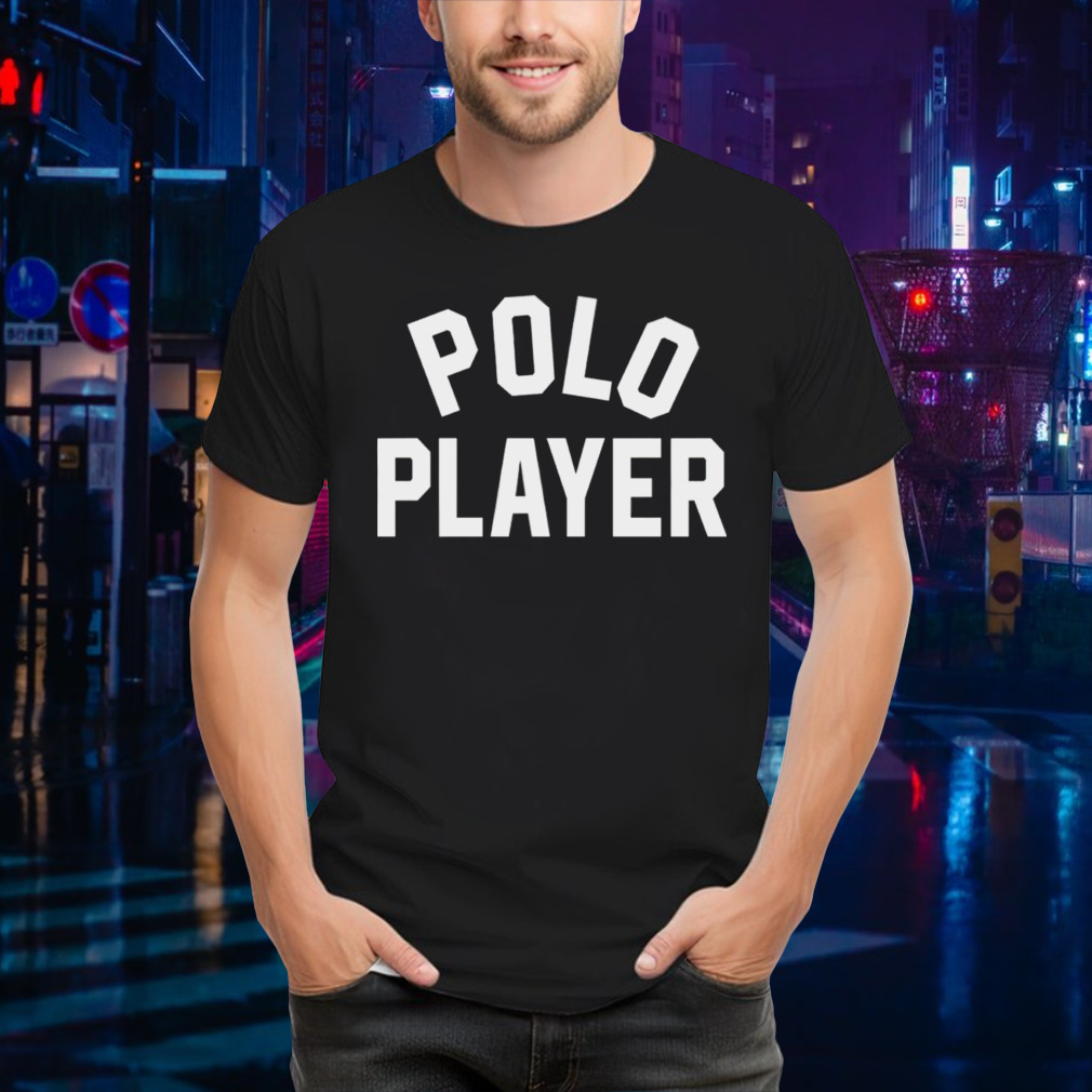 Polo player shirt