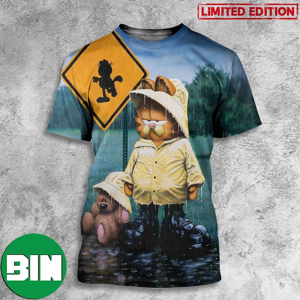A Good Day To Do Nothing Garfield 3D T-Shirt